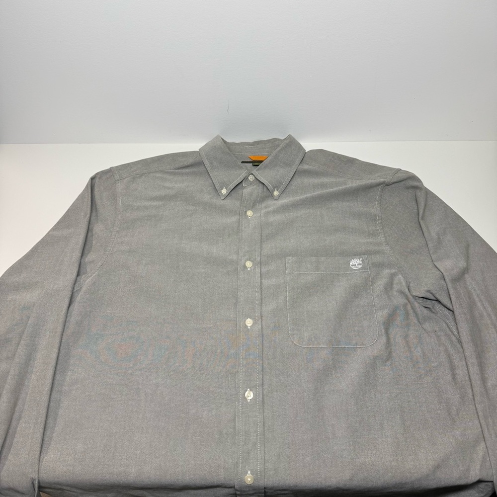 Timberland Classic Gray Button-Down Shirt